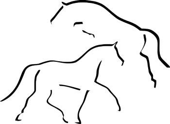 Pferde Logos © Lydia Albersmann - pferdemotiv.com
